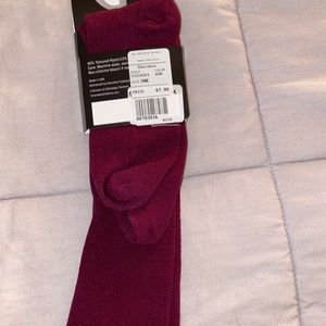 🧦School uniform knee socks 🧦 **burgundy**